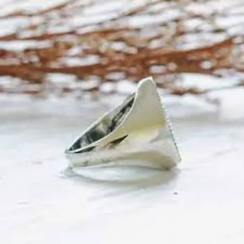 Quite Sterling Plated Ring